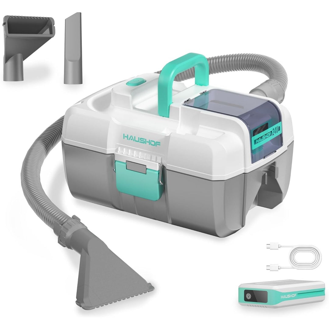 Aspirateur eau et poussiere associant la collecte des poils et l'entretien des habitacles