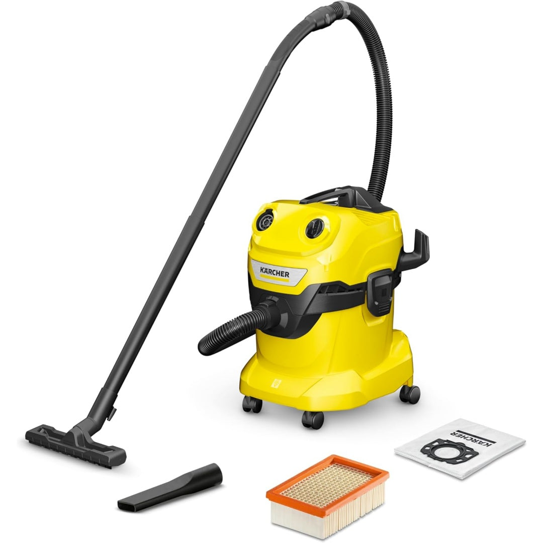 Aspirateur pour liquides et poussieres proposant une tension annoncee de 4 V
