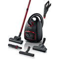 Cet aspirateur de sol sur roues combine une contenance annoncee de 4 l et la collecte de la poussiere