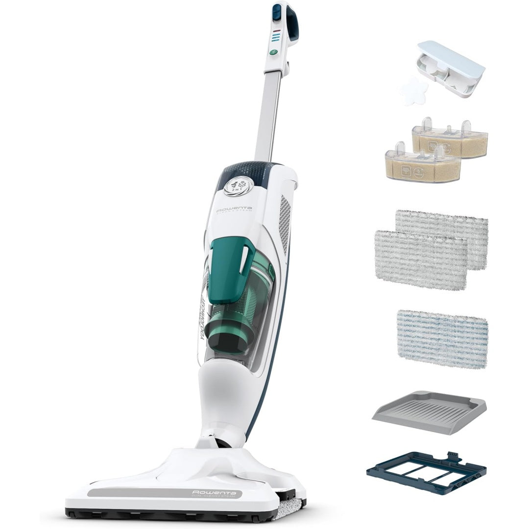Ce nettoyeur a vapeur associe l'entretien des tapis et le traitement des surfaces compatibles