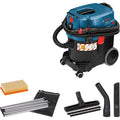 Cet aspirateur eau et poussiere combine une contenance annoncee de 35 l et une puissance annoncee de 200 W