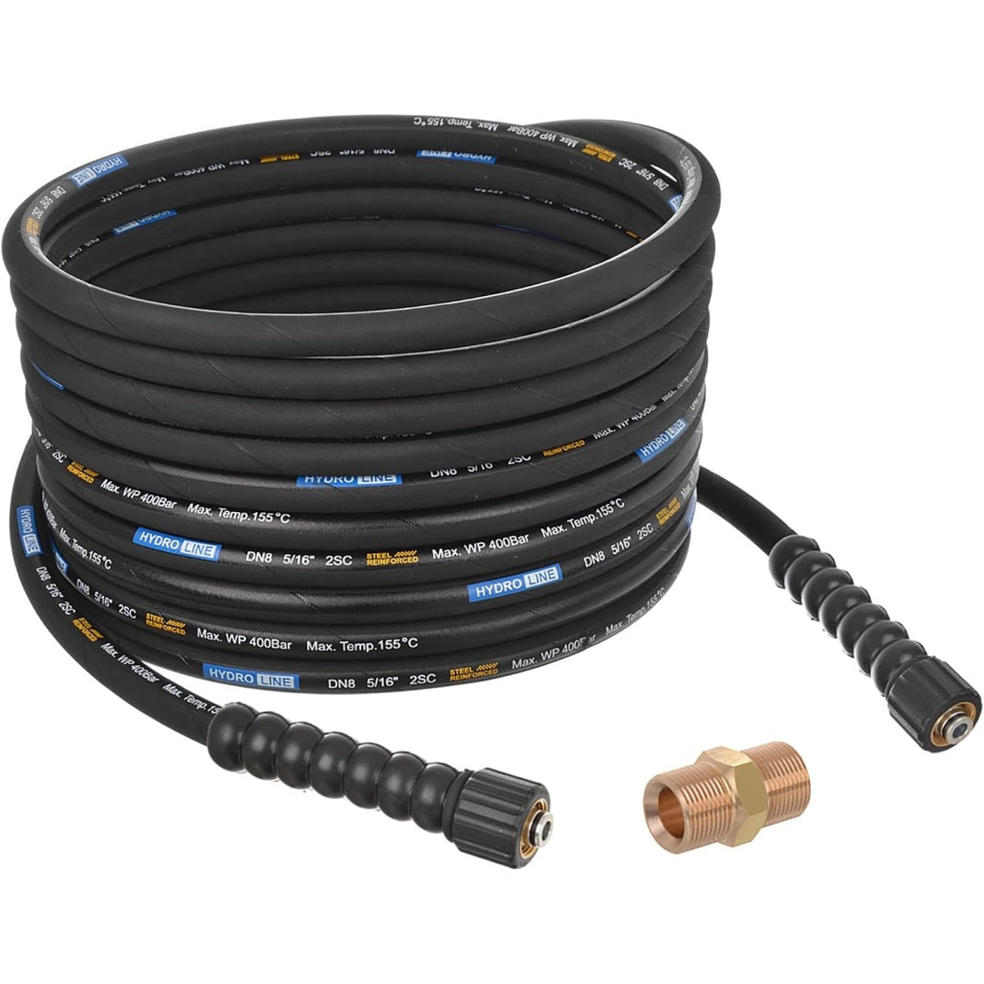 Flexible pour circuit d'aspiration avec un passage pour l'air aspire et un raccordement par embouts